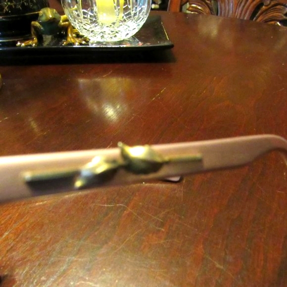 🩷🌷🩷 Exquisite RARE Vintage Tura Frosted Pink Flower Accented Cat Eye Glasses - Picture 15 of 15